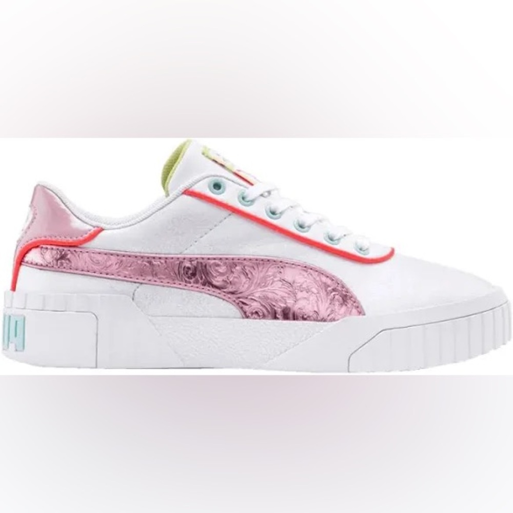 Sophia Webster x Puma Womens Cali Platform 'White Pale Pink'